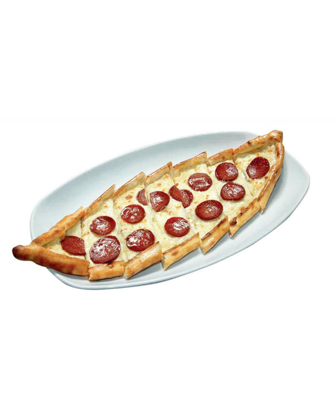 1 Tepsi Sucuk Kaşarlı Pide (9 Adet)